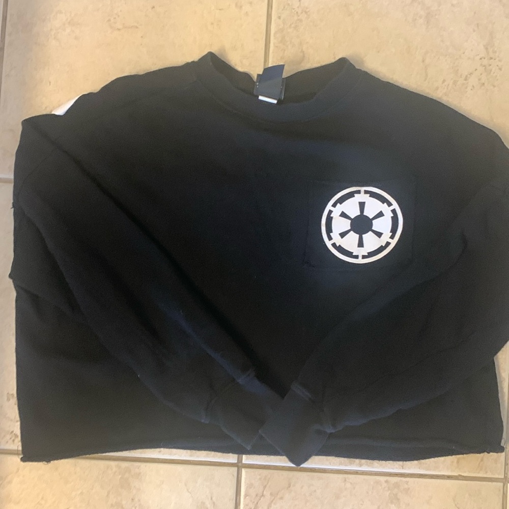For sale! Star Wars Her Universe cropped Empire crew neck, size XS.